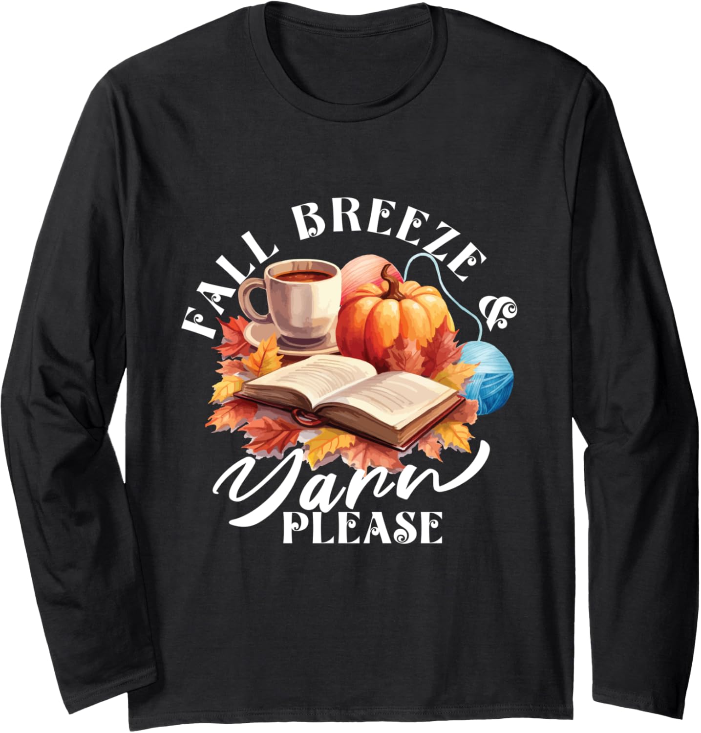 Fall Breeze Yarn Please Crocheting Knitting Crocheter Long Sleeve Yarn Supply | Trending 2025 | Best Seller Choice