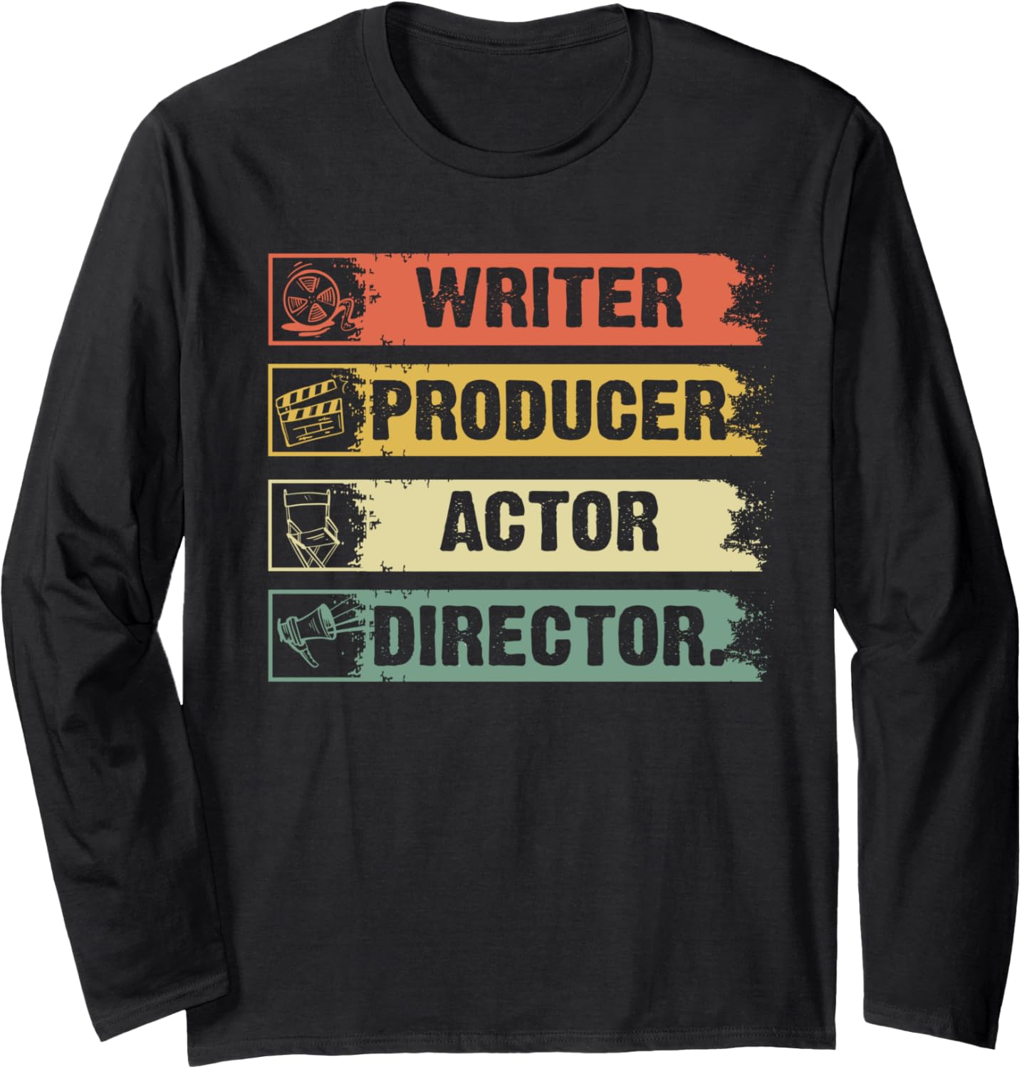 Writer Producer Actor Director Film Maker Lover Long Sleeve Apparel | High Search Volume | Must-Have Style