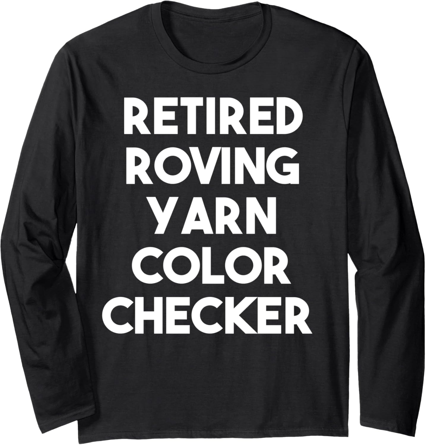 Retired Roving Yarn Color Checker Long Sleeve Yarn Supply | High Search Volume | High CTR Title