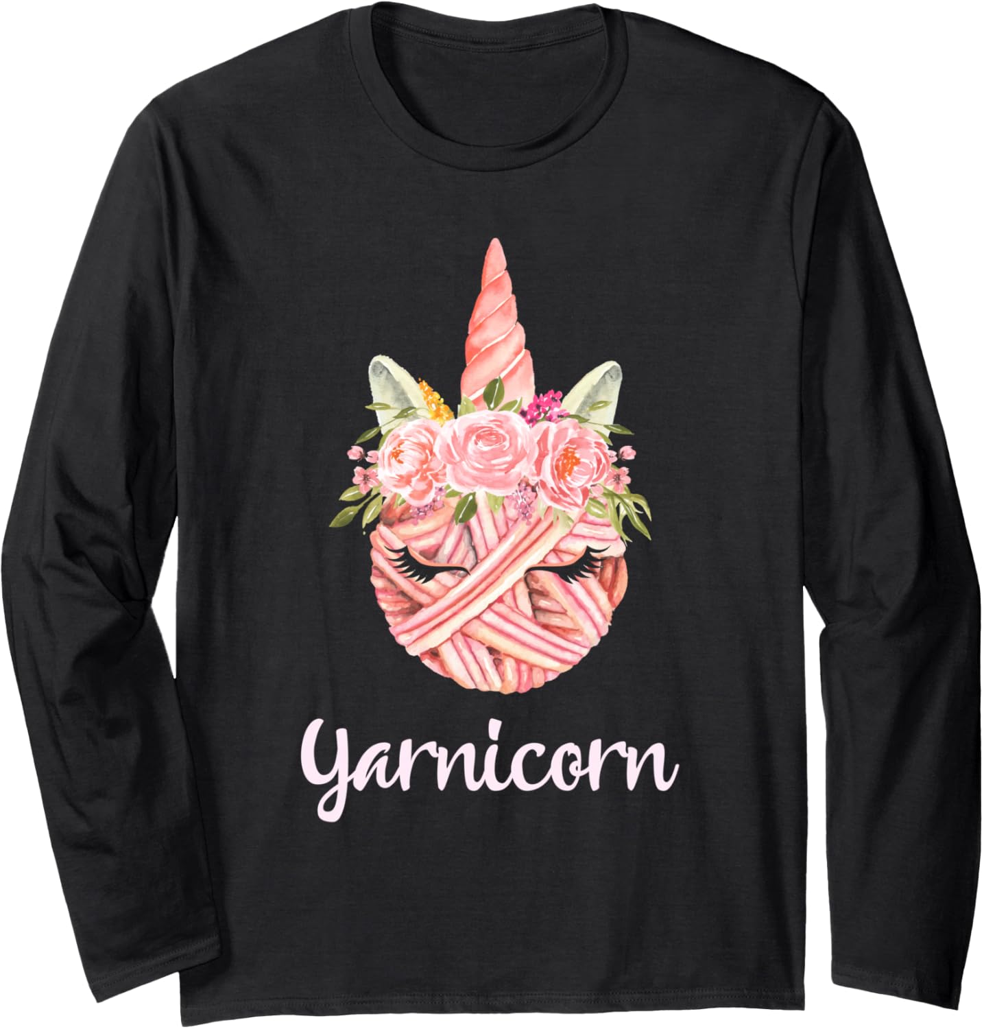 Funny Crochet Unicorn Yarn Art Pictures Yarn Horn Long Sleeve Yarn Supply | Viral US Pick | High CTR Title