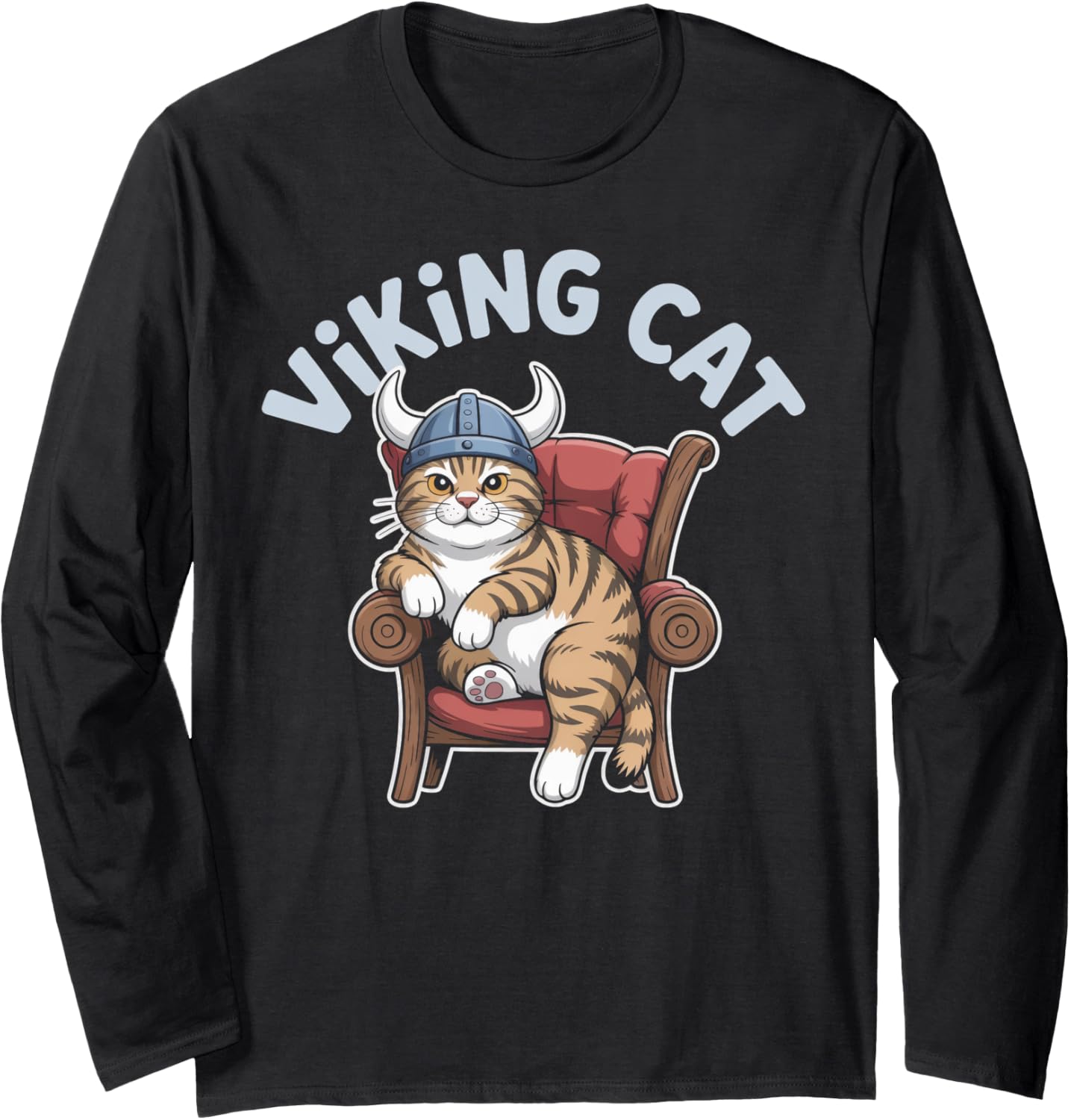 Viking Cat Shield Helmet Yarn Ball Warrior Long Sleeve Yarn Supply | High Search Volume | High CTR Title