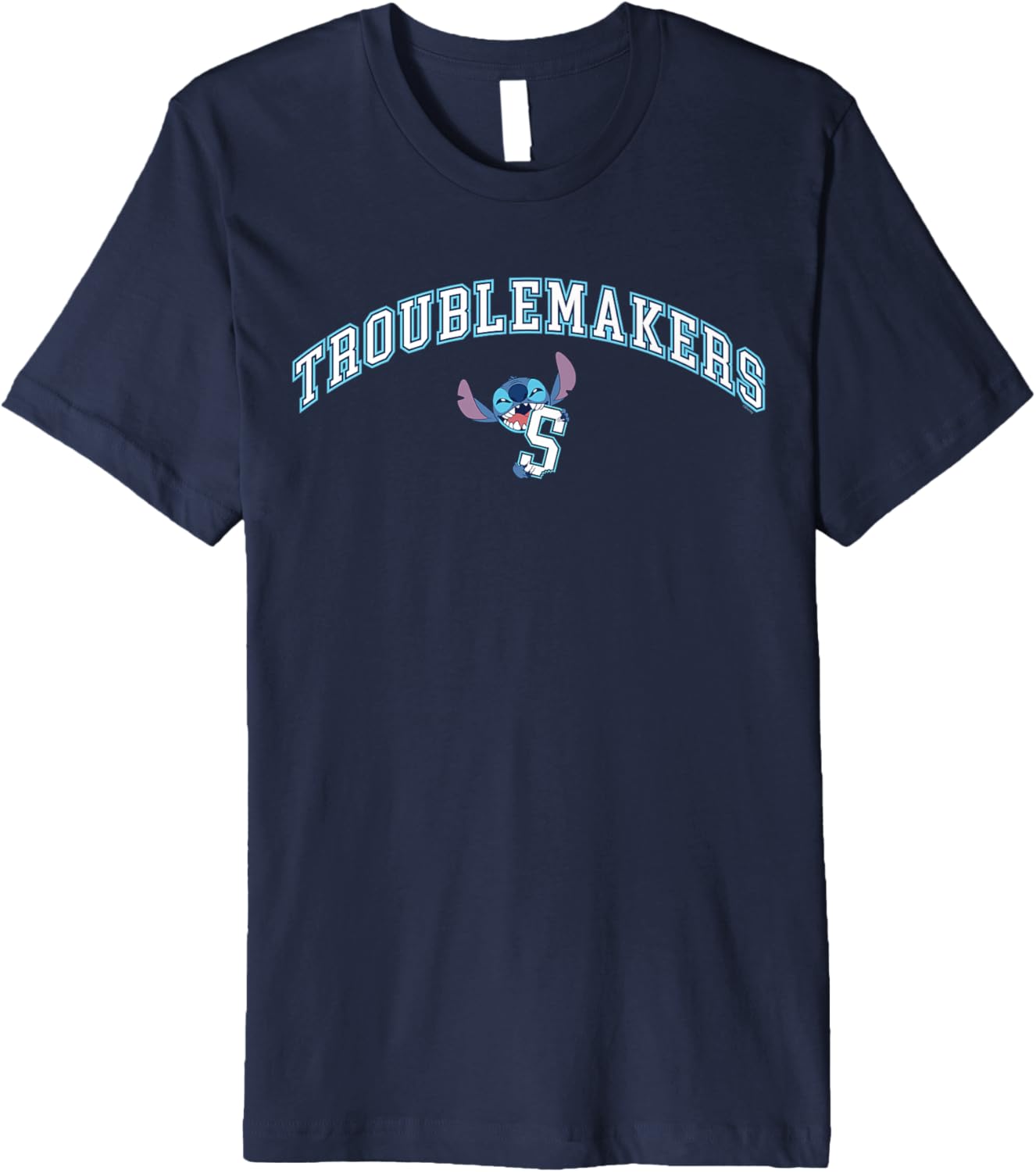 Disney Lilo & Stitch Troublemakers u201CS u201D Collegiate Team Sport Premium Apparel | Best Seller Pick | Comfort Daily...