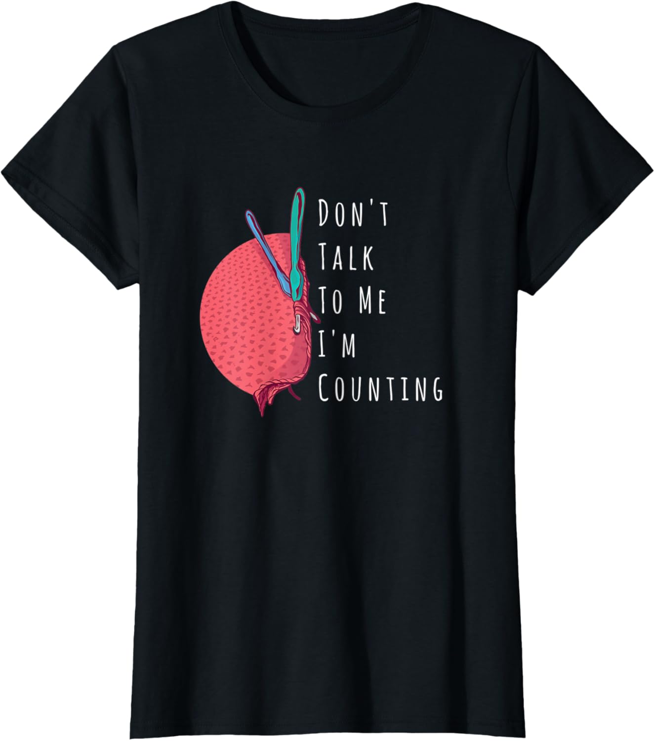 Womens Funny Crochet Crocheter Crocheting Yarn and Needles Yarn Supply | Viral US Pick | Best Seller Choice
