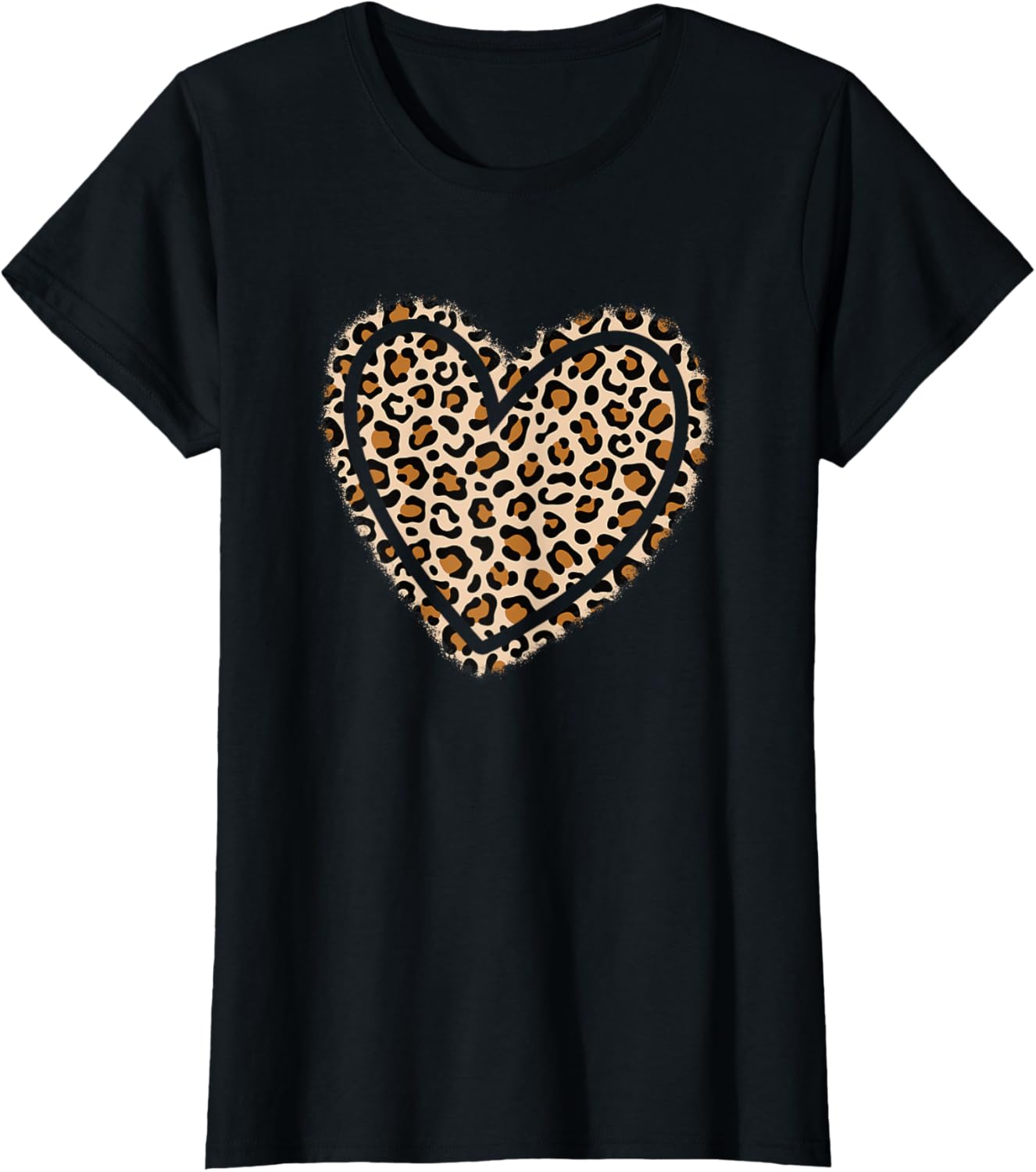 Cute Animal Pattern Leopard Print Heart Women Girls Apparel Streetwear Style Best Seller Look