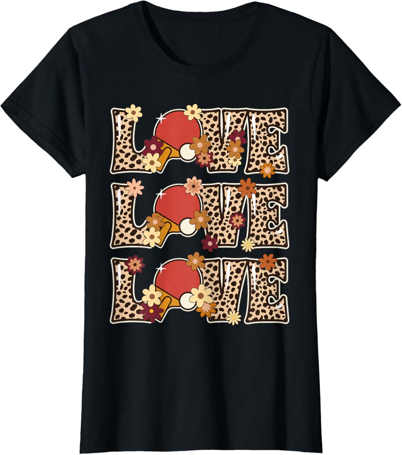Love Ping Pong Lover Outfit Women Kids Cute Table Tennis Apparel Trending US Fan Favorite