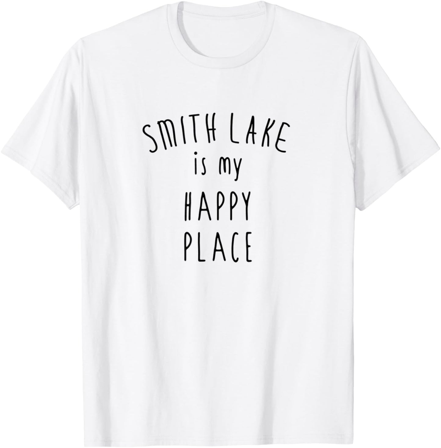 Smith Lake Happy Place Shirt Funny Camping Boating Outdoors T-Shirt | Bestseller Style | High CTR Boost