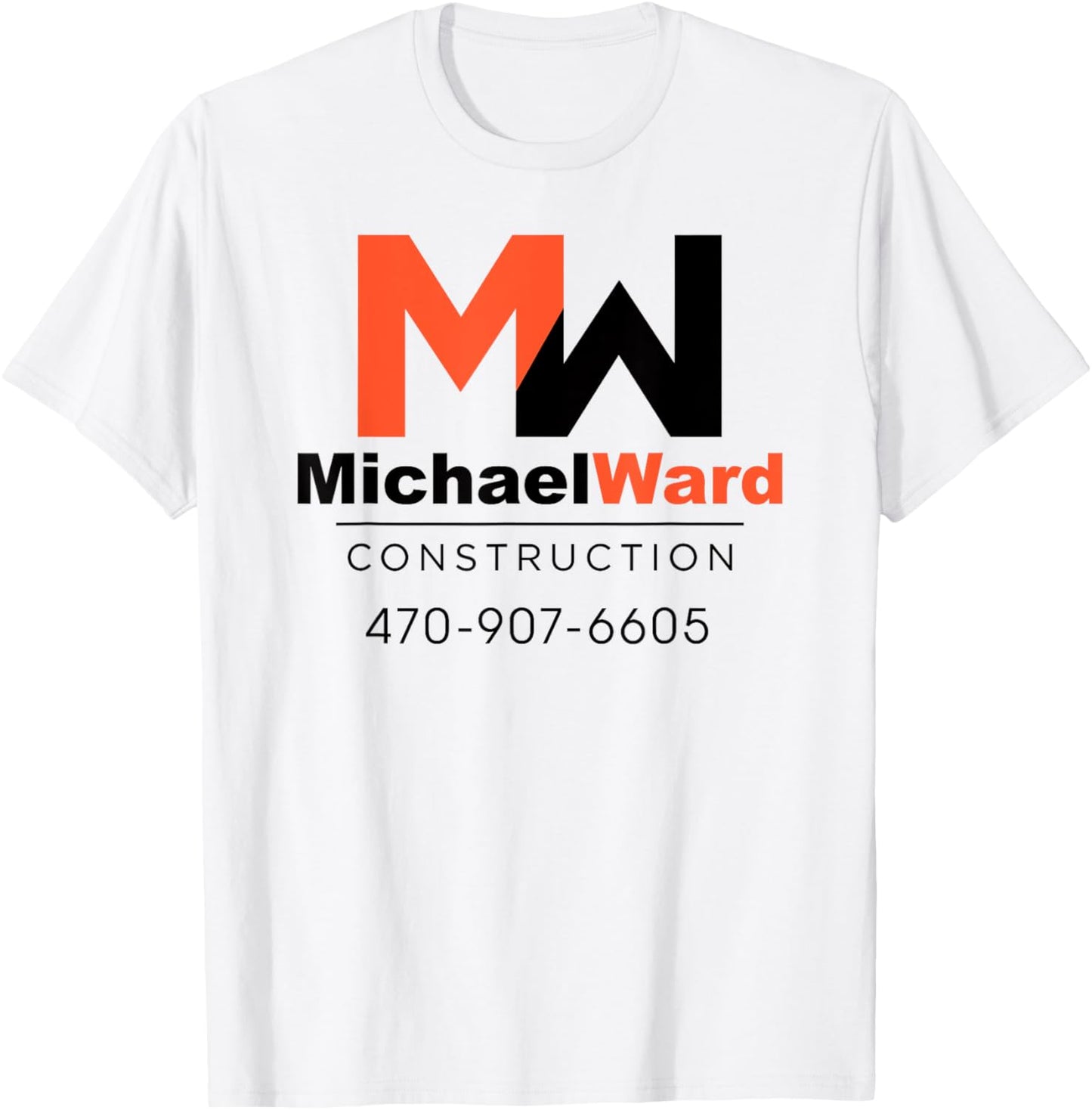 Michael Ward Construction Orange & Black Apparel | US Best Seller