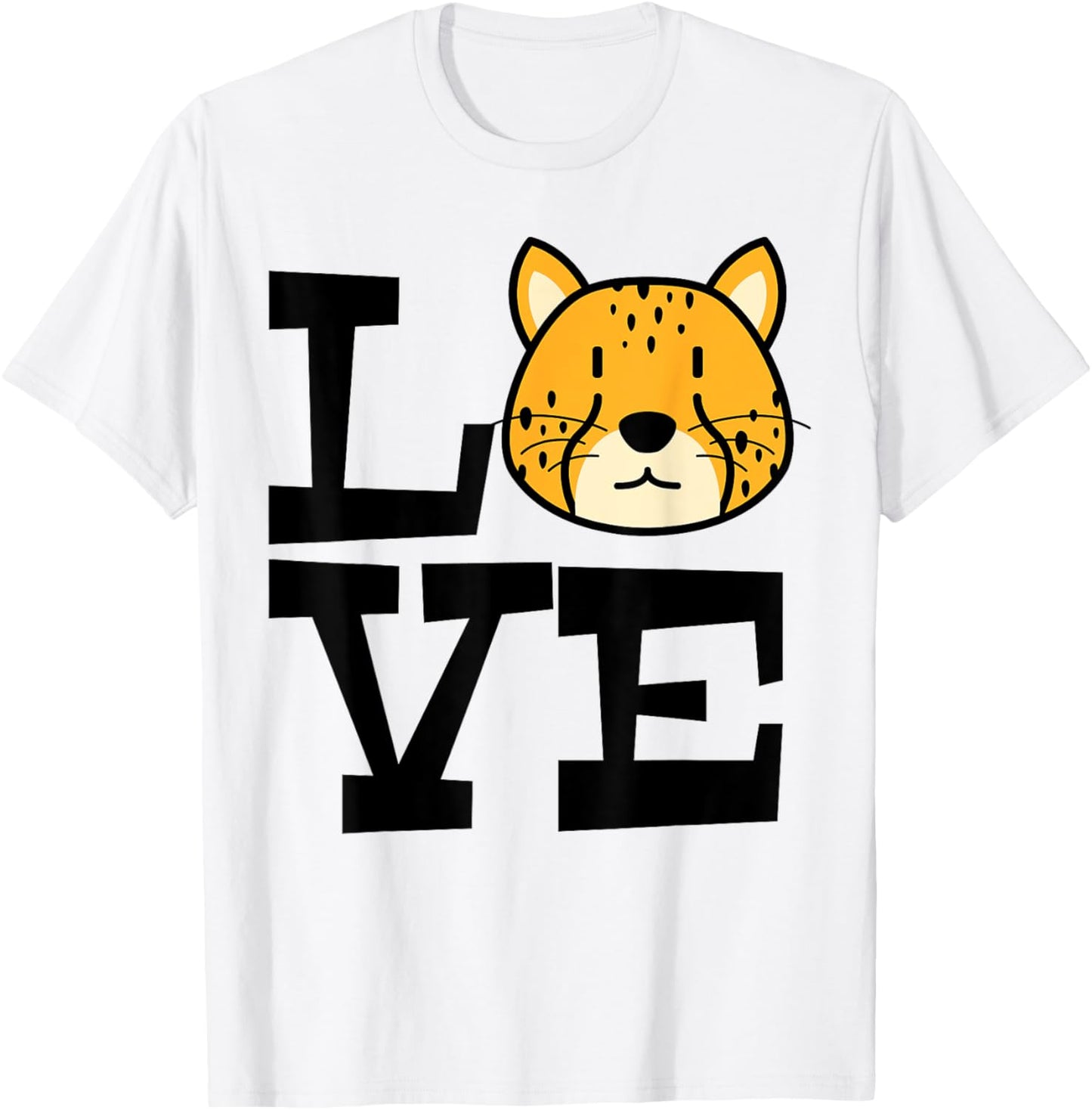 LOVE Cheetahs Shirt Cheetah Lover Shirt Kids Cheetah T Shirt Comfort Fit Hot Right Now