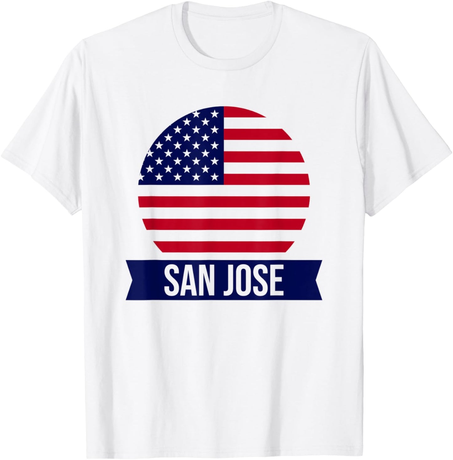 SAN JOSE - USA - American place name US flag design Apparel | Trending 2025 | Customer Favorite