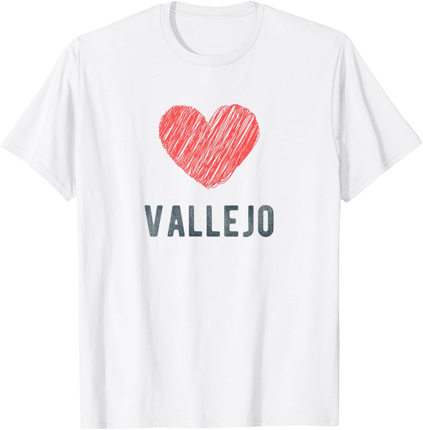 Vallejo Heart Love Favorite City or Place Apparel | Premium Quality | High CTR Boost
