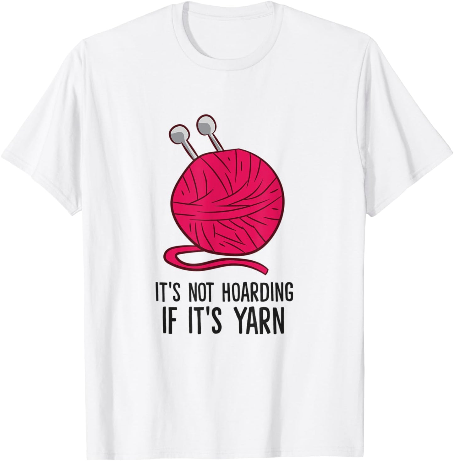 It's Not Hoarding If It's Yarn Crocheting Knitting Yarn Supply | Premium Quality | High CTR Title