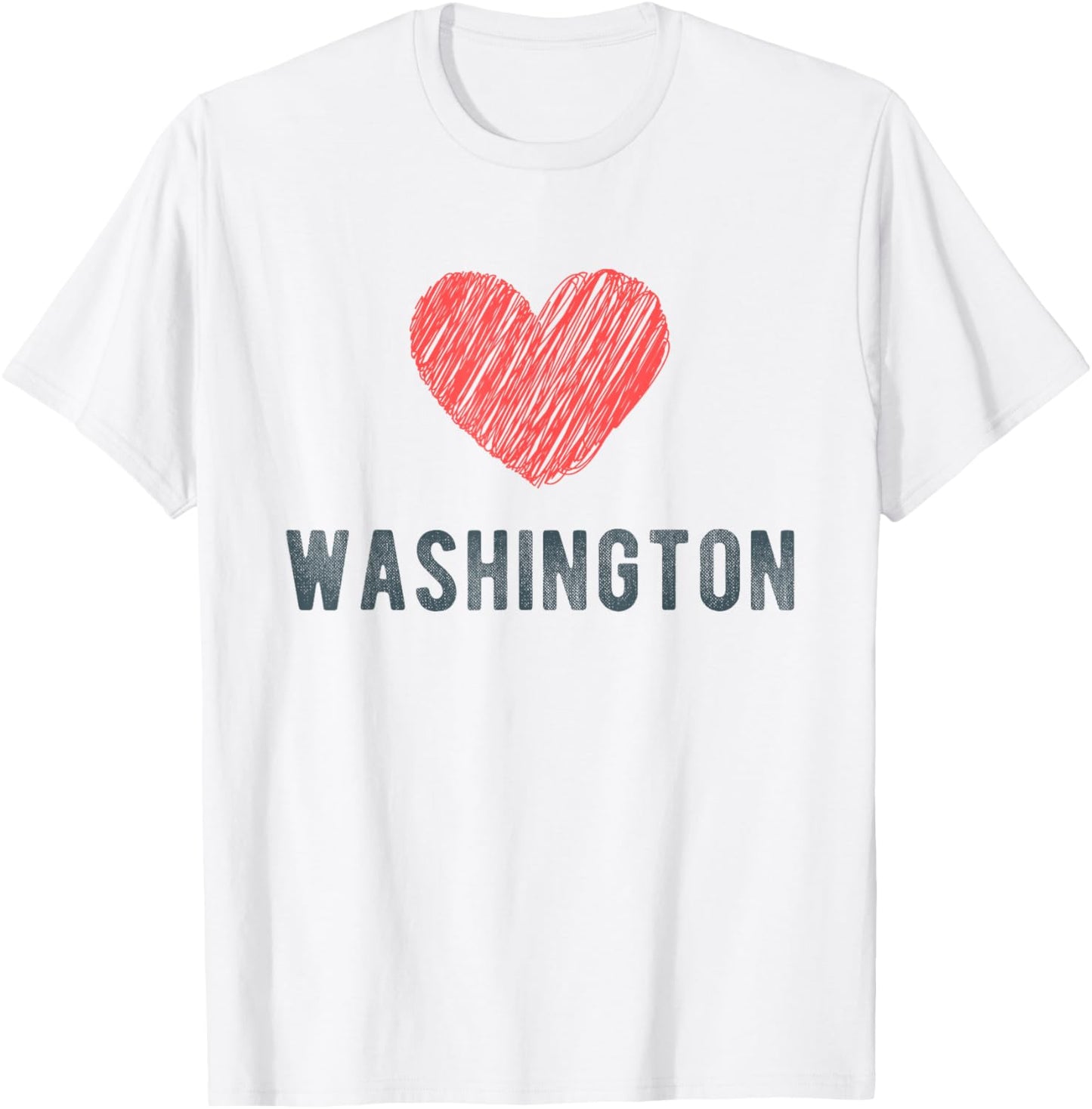 Washington Heart Love Favorite City or Place Apparel | Trending 2025 | Aesthetic Casual Look
