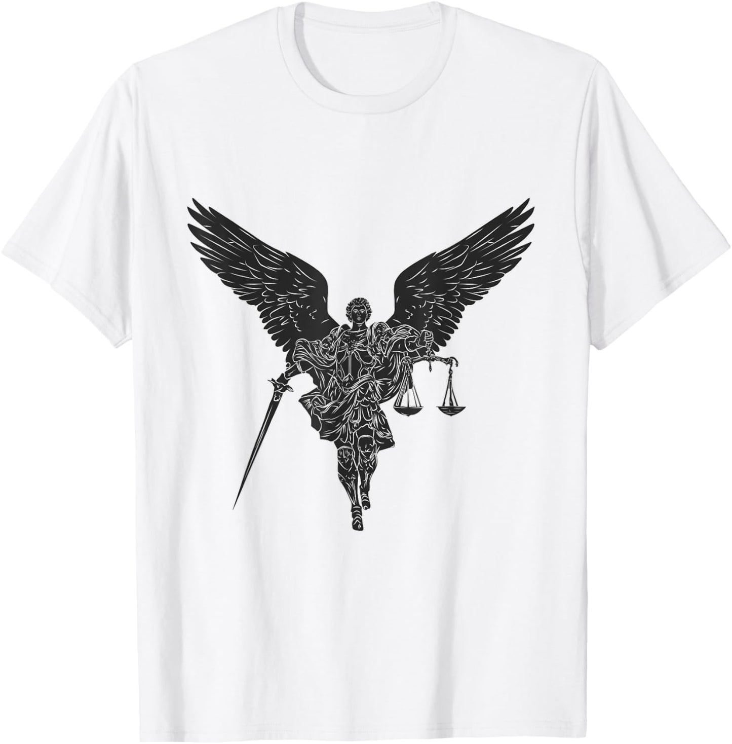 St Michael the archangel warrior of justice. Christian faith Apparel | Premium Quality