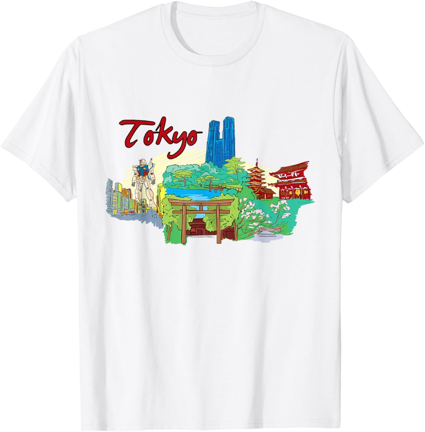 Tokyo Japan T-shirt - Beautiful Places Around The World T-Shirt | US Viral Pick | Aesthetic Casual Look