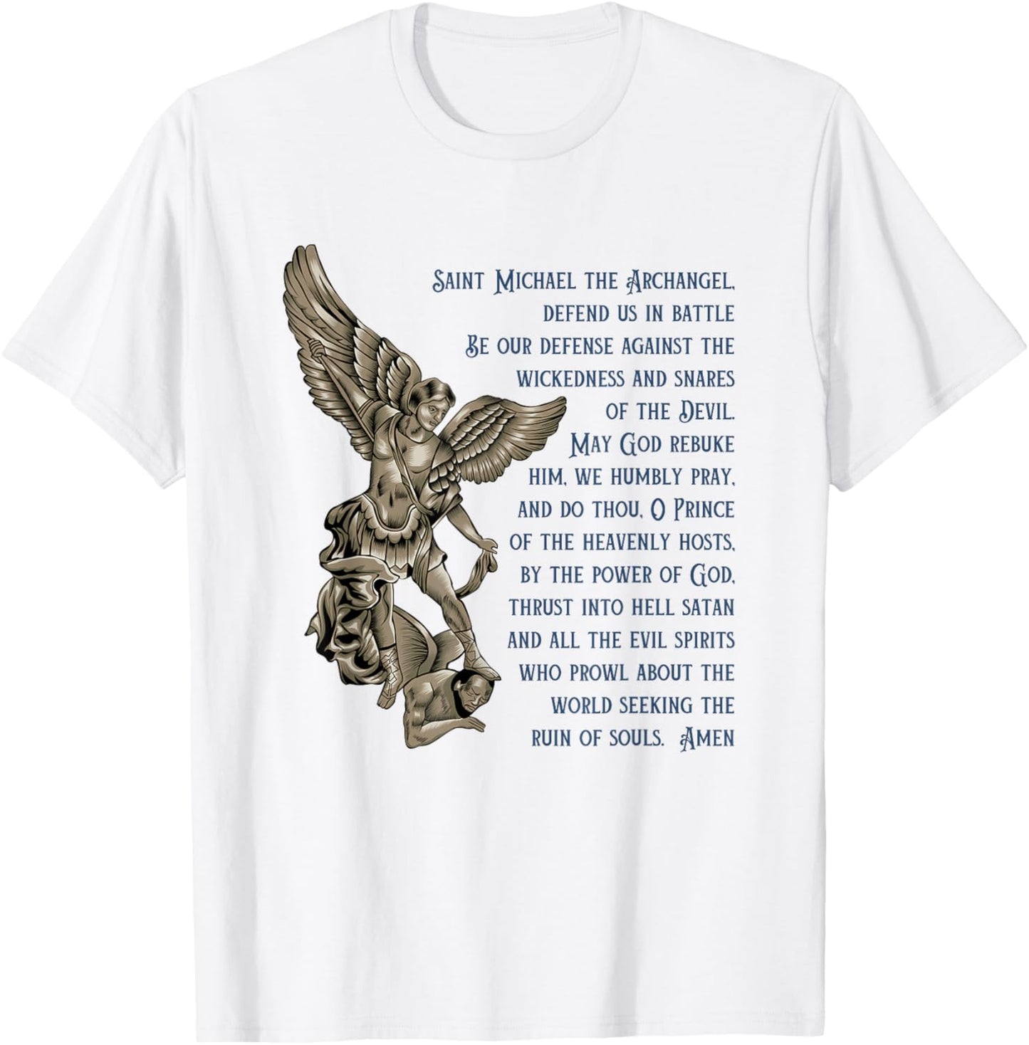 Saint Michael Prayer Apparel | Everyday Casual Wear