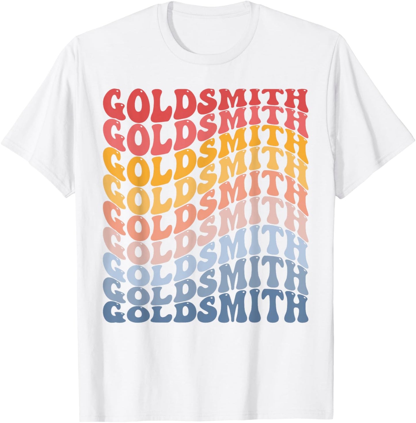 Goldsmith Groovy Goldsmithing Jewelry Maker Apparel | US Viral Style | Aesthetic Fit