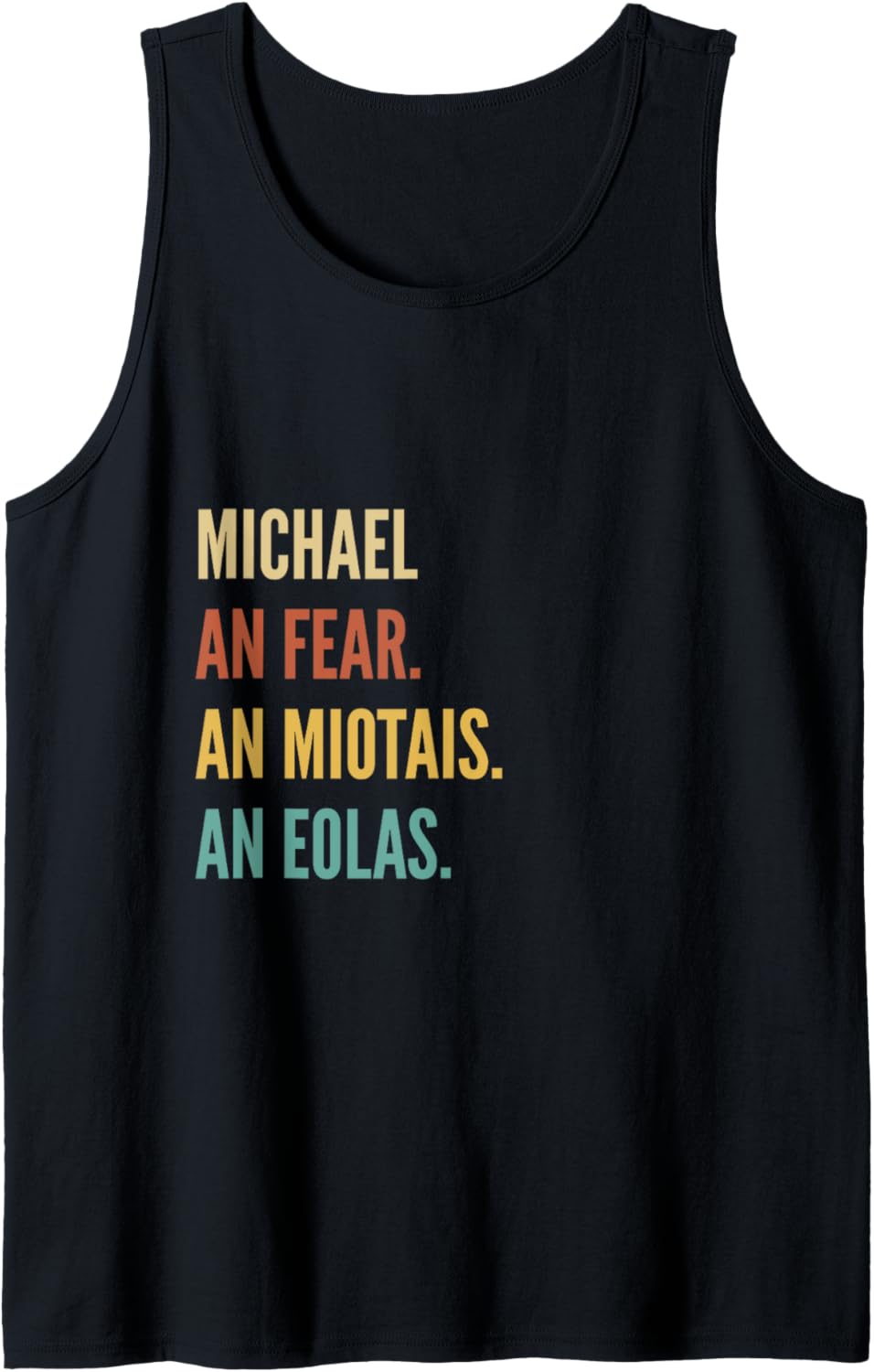Funny Irish First Name Design - Michael Tank Top Tank Top | Trending 2025