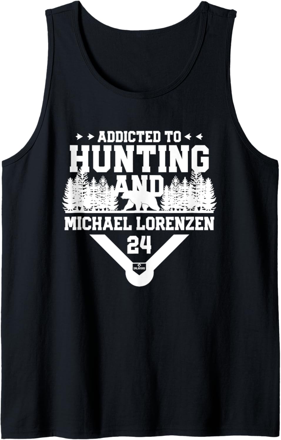 Addicted to Bear Hunting & Michael Lorenzen Kansas City Tank Top Tank Top | US Best Seller