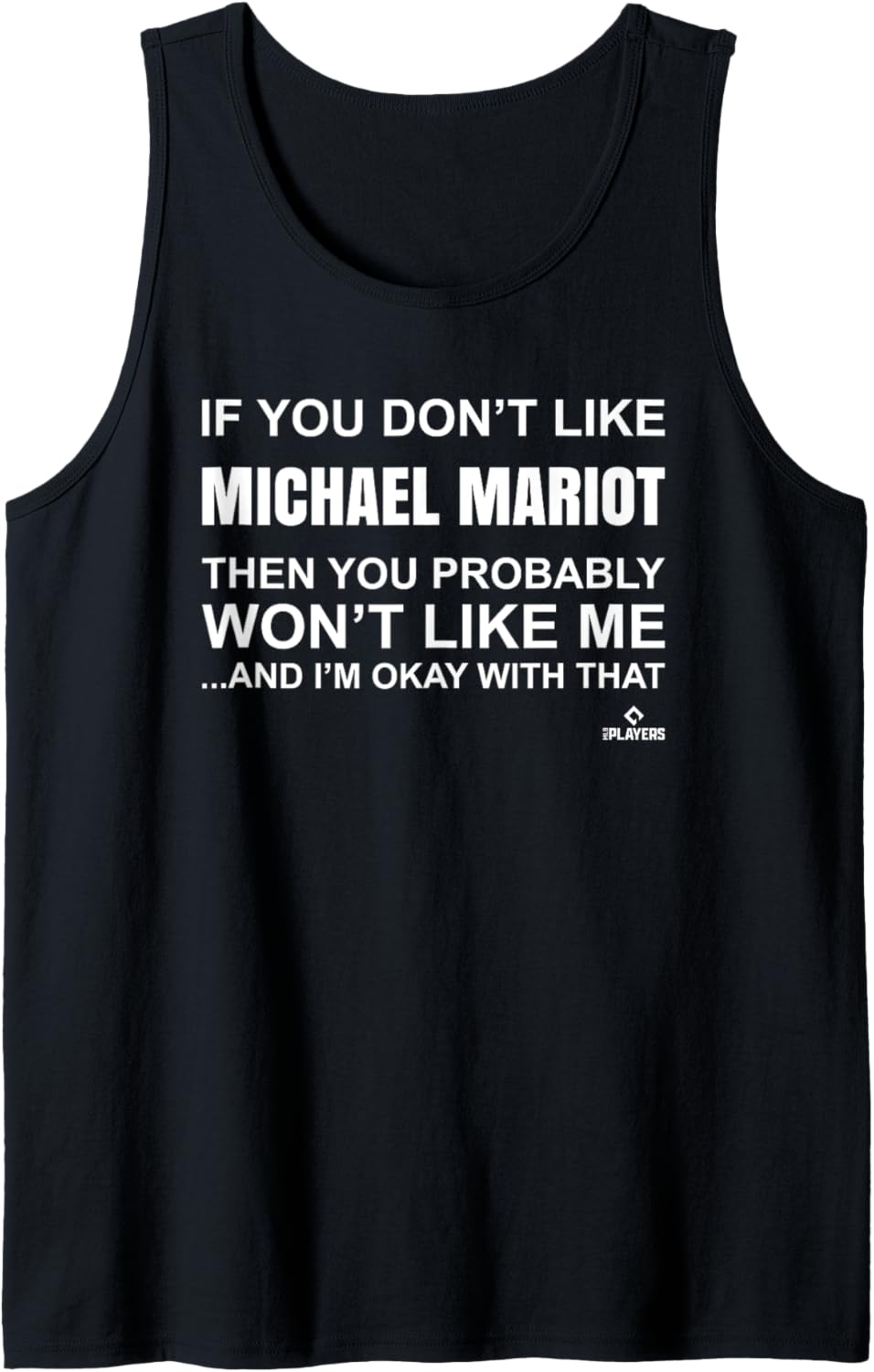 Michael Mariot Prospect Baseball Fan Gear Tank Top Tank Top | Viral Streetwear Style