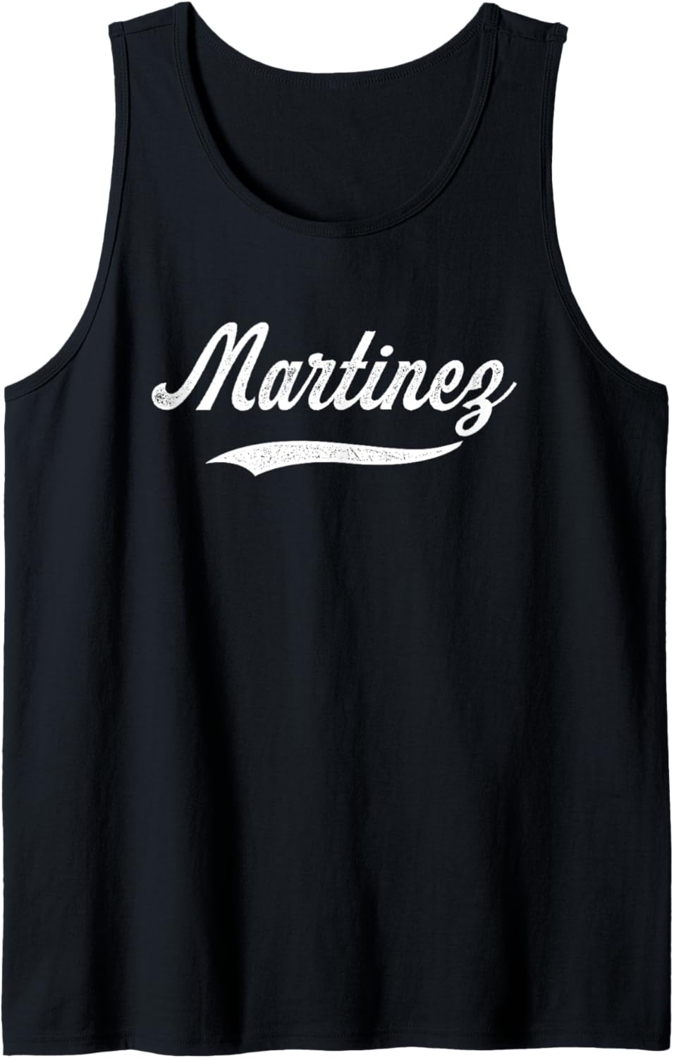 Distressed Script Michael Martinez Prospect Baseball Fan Tank Top Tank Top | Viral Streetwear Style