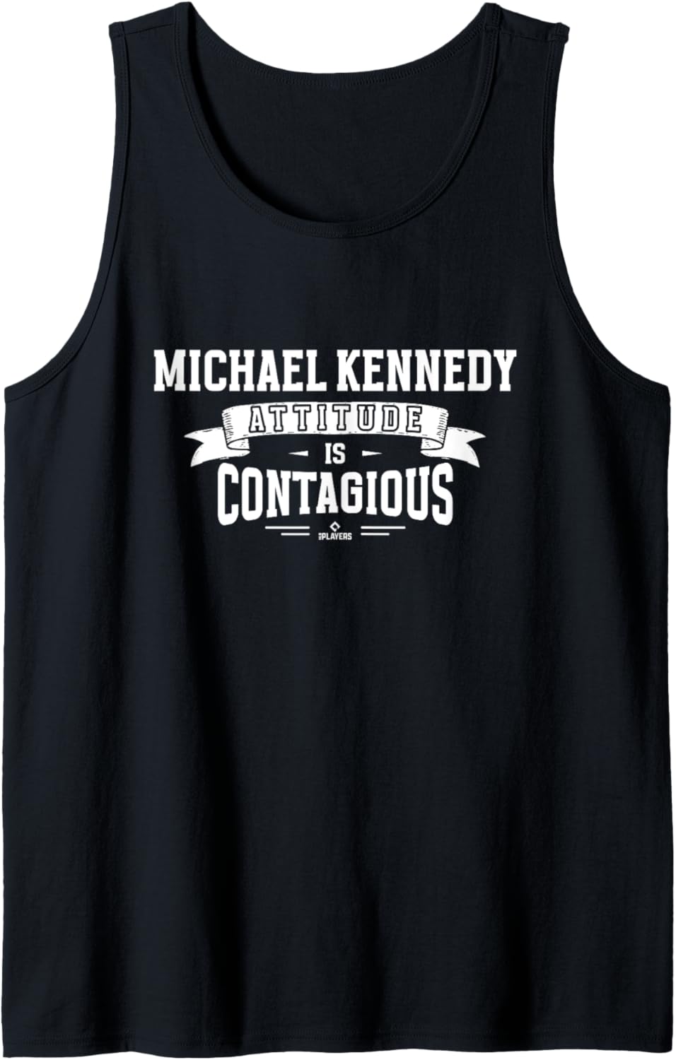 Attitude Is Contagious Michael Kennedy Prospect Baseball Fan Tank Top Tank Top | Everyday Casual Wear