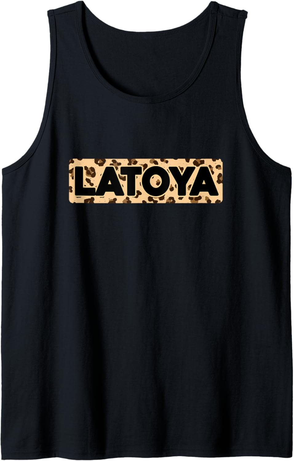 Funny Latoya Leopard Print Personalized Name Latoya Tank Top Tank Top Viral TikTok Find Best Seller Look