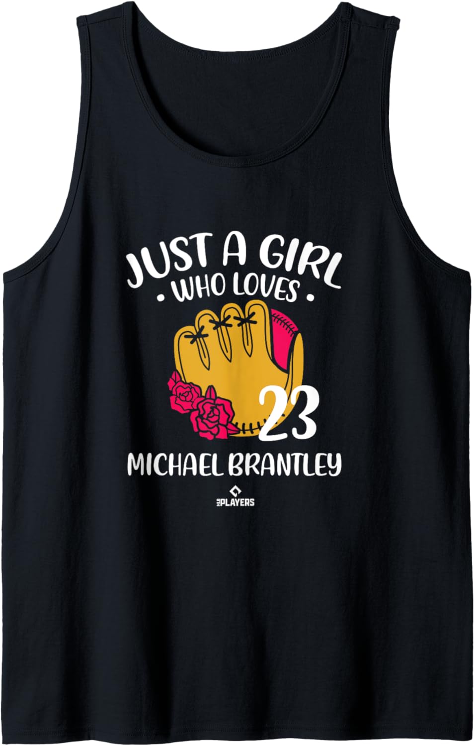 A Girl Who Loves Michael Brantley Funny Houston Baseball Tank Top Tank Top | Viral Streetwear Style