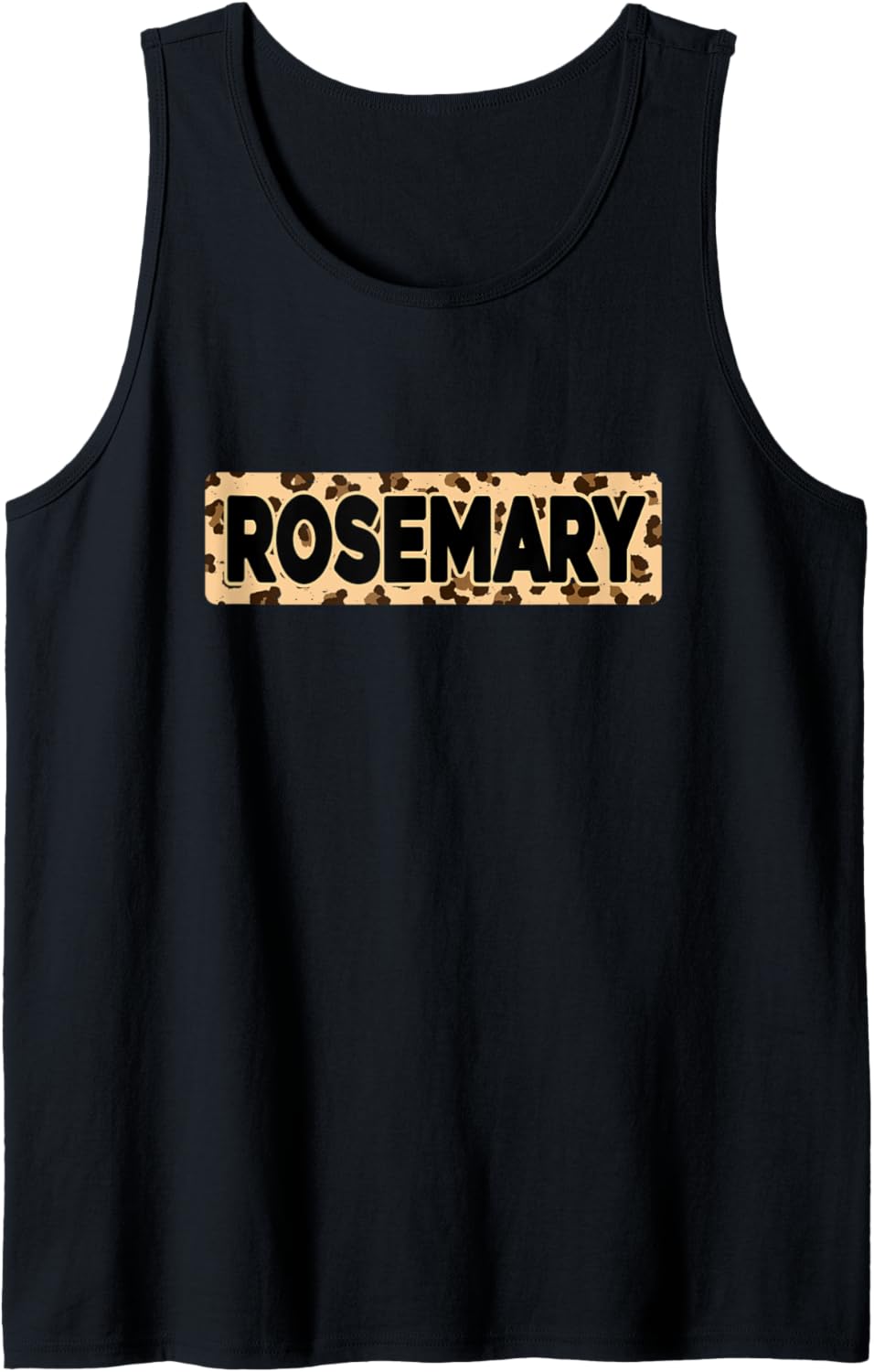 Funny Rosemary Leopard Print Personalized Name Rosemary Tank Top Tank Top Viral TikTok Find Hot Right Now