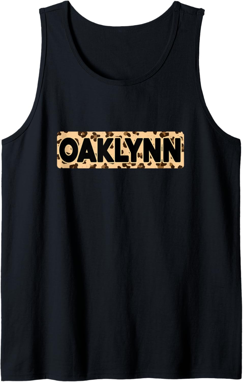 Funny Oaklynn Leopard Print Personalized Name Oaklynn Tank Top Tank Top High Search Demand Everyday Wear