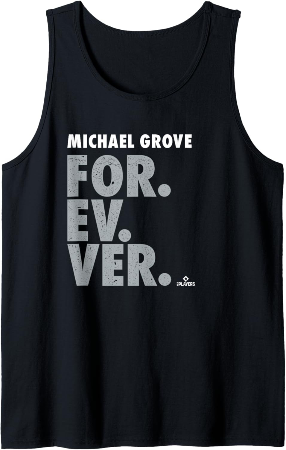Forever Baseball Michael Grove Los Angeles Baseball MLBPA Tank Top Tank Top | US Best Seller