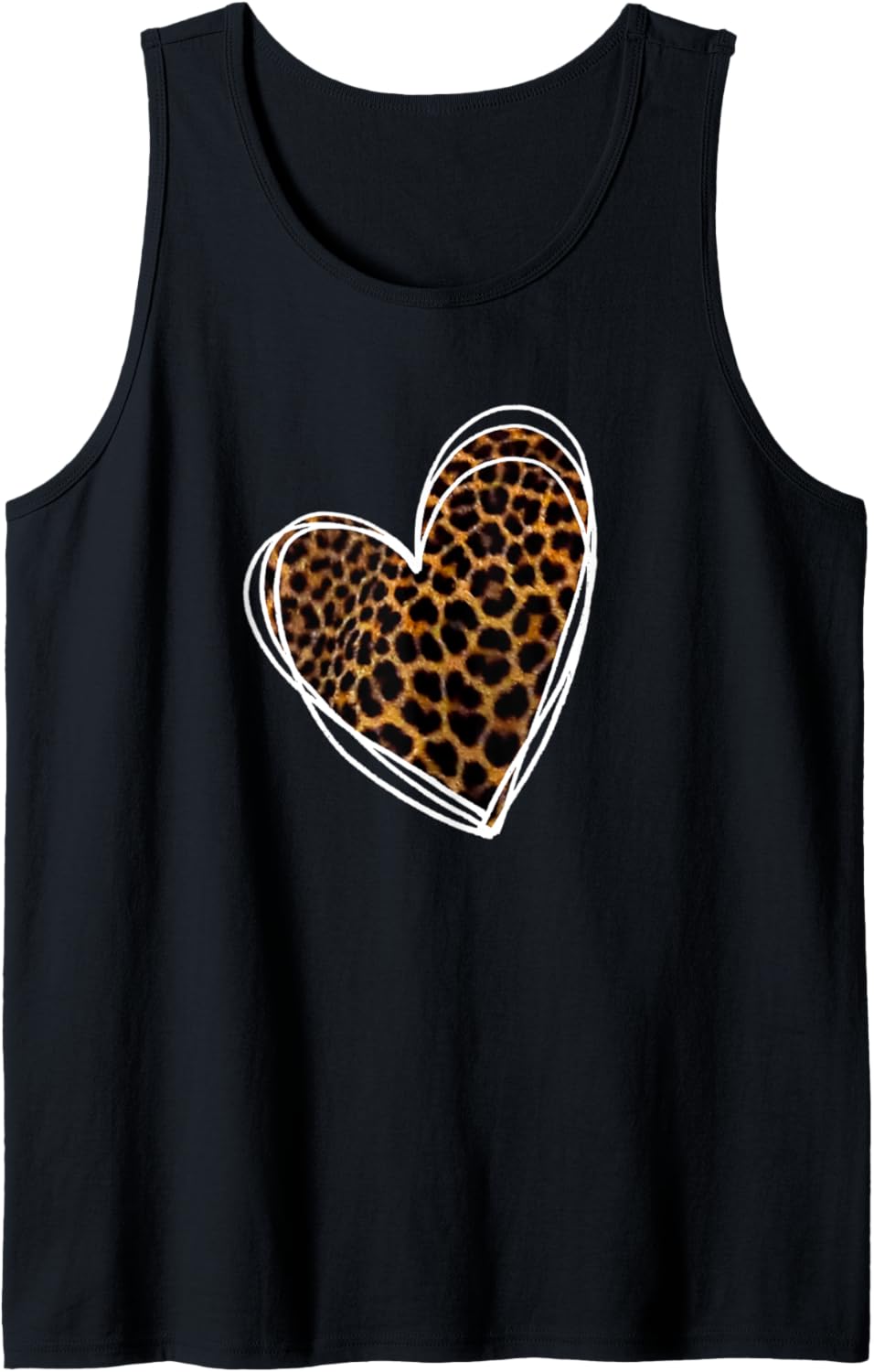 Cheetah Print Heart Mother s Day Gift Cute Leopard Tank Top Tank Top Viral TikTok Find Everyday Wear