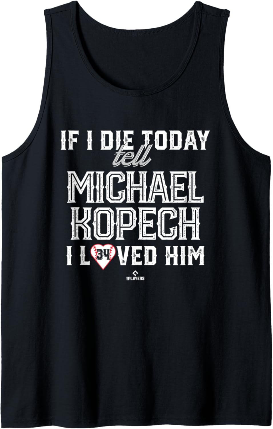 I Loved Him Michael Kopech Tank Top Tank Top | Trending 2025