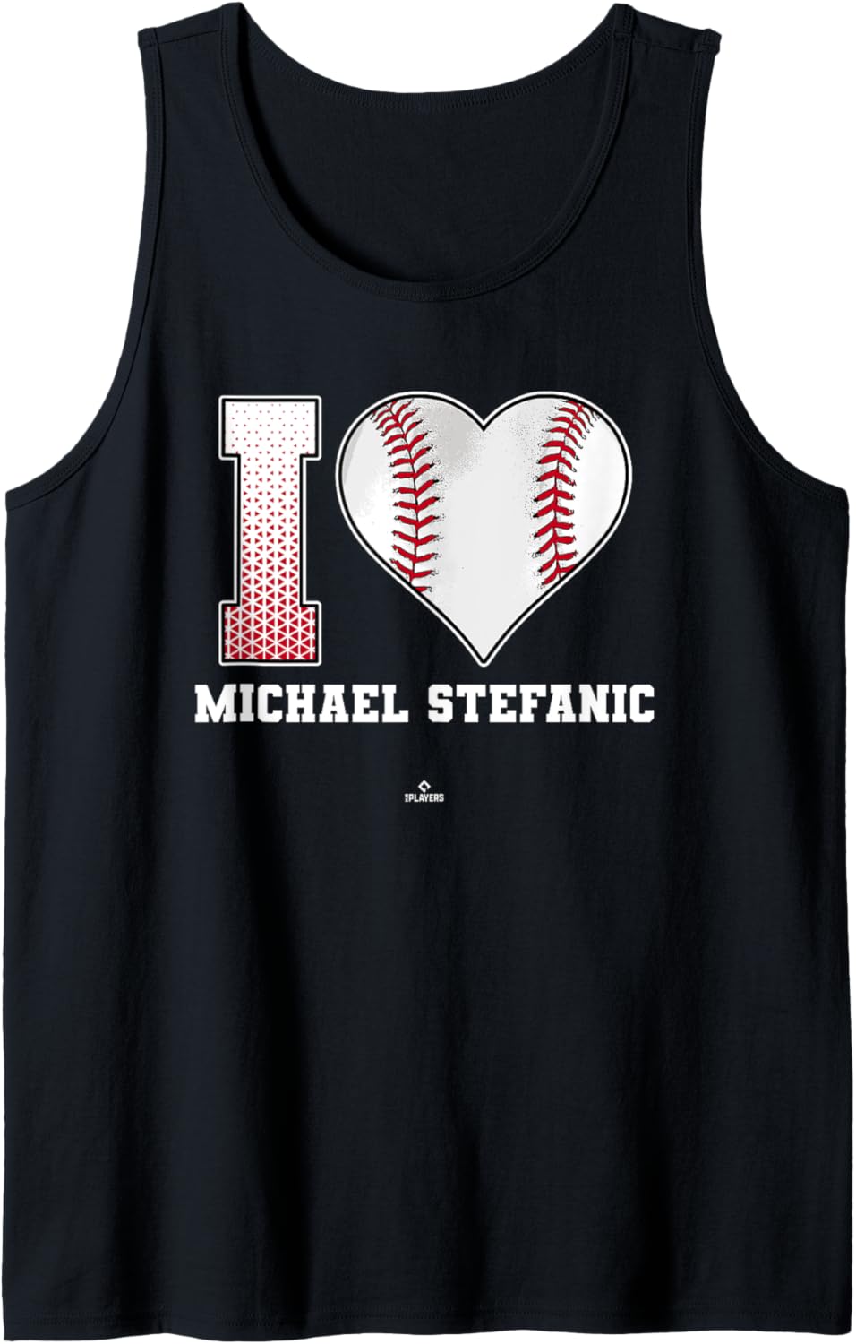 I Heart Baseball Stitch Michael Stefanic Los Angeles Tank Top Tank Top | US Best Seller