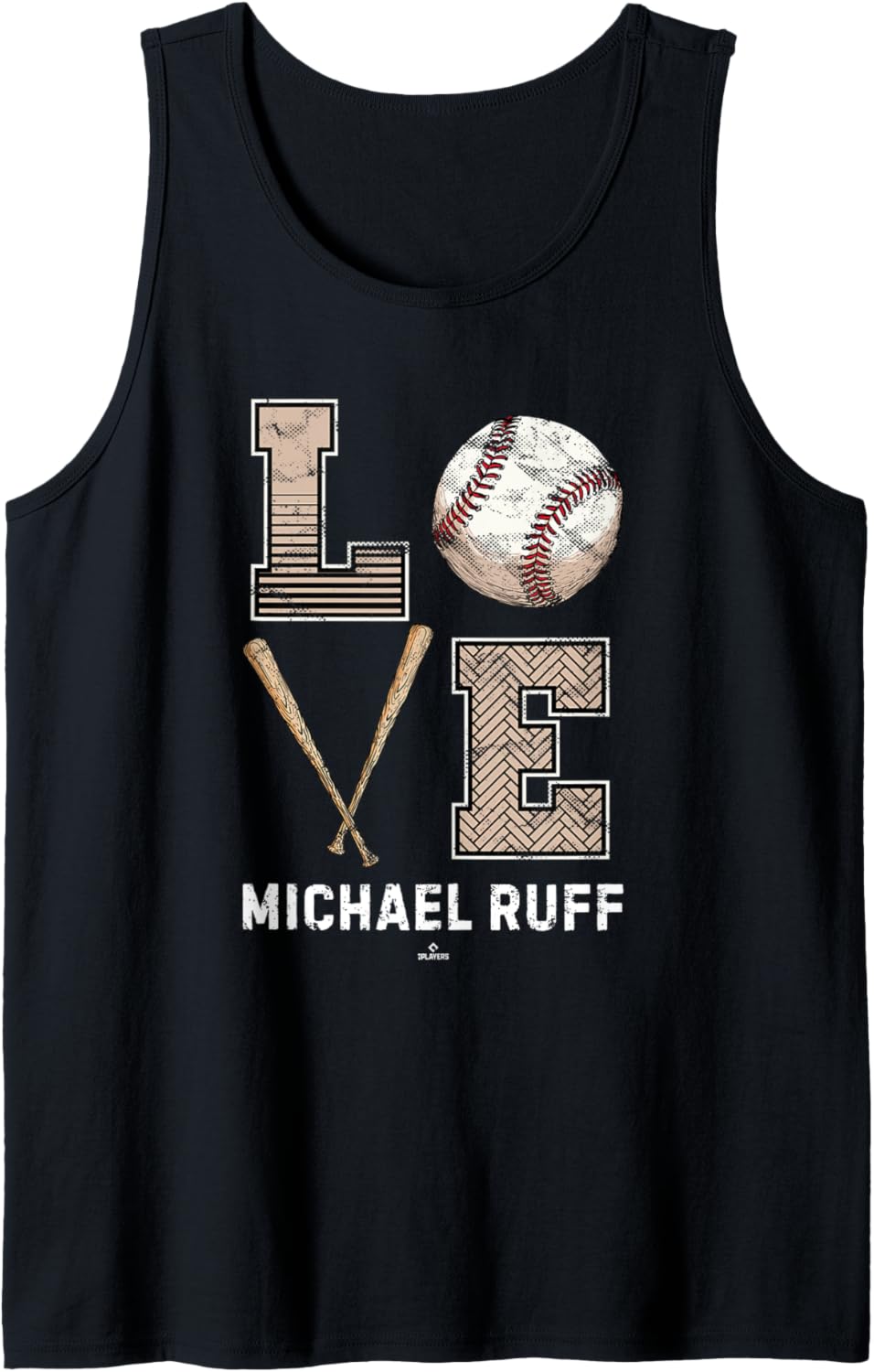 Baseball Love Michael Ruff Prospect Baseball Fan Gear Tank Top Tank Top | Perfect Gift Idea