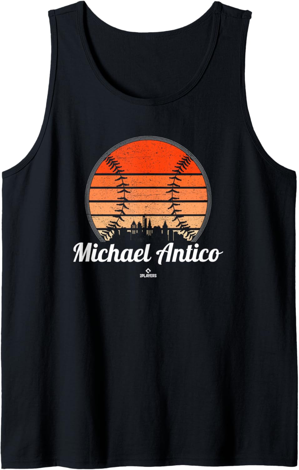 Vintage Baseball Sunset Michael Antico Prospect Baseball Fan Tank Top Tank Top | Perfect Gift Idea