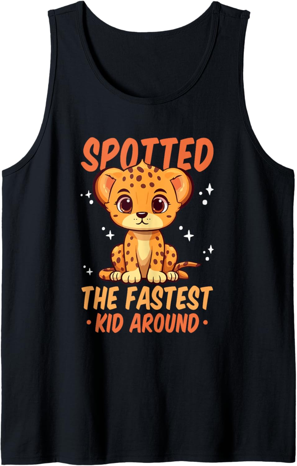 Cheetah Lover Spotted The Fastest Kid Around Cheetah Kids Tank Top Tank Top Viral TikTok Find US Top Pick