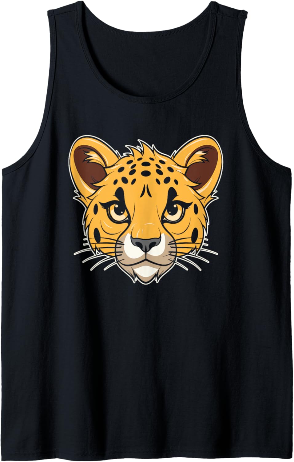 Cheetah Cute Big African Cat Cheetah Tank Top Tank Top Viral TikTok Find US Top Pick