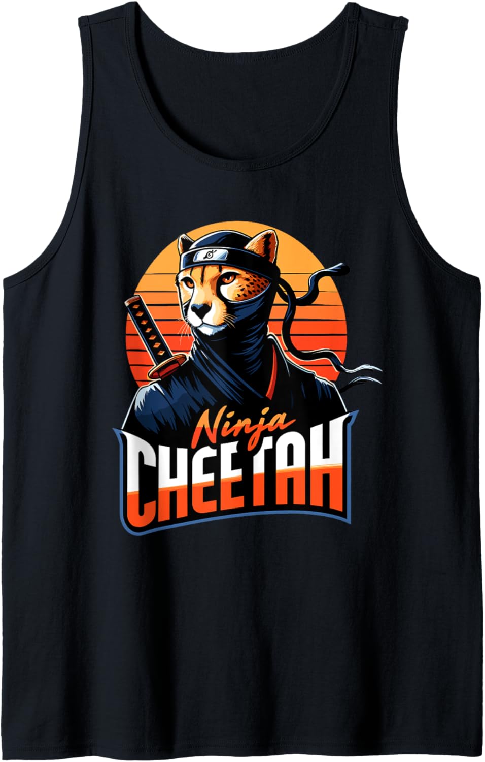 Ninja CHEETAH T Shirt CHEETAH Ninja Tank Top Tank Top Viral TikTok Find Best Seller Look