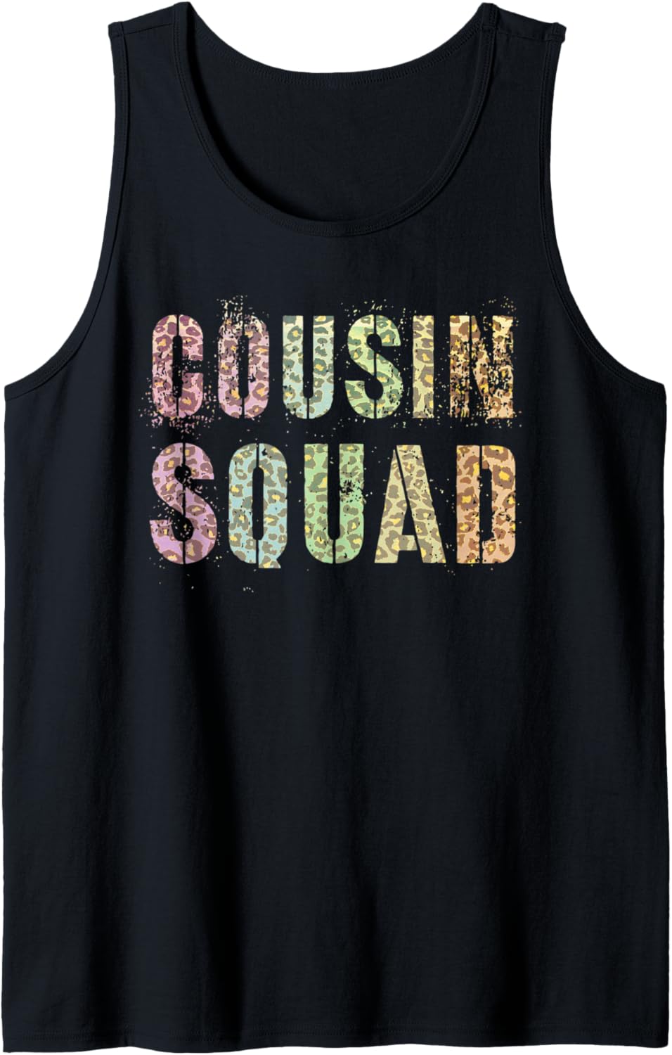 COUSIN SQUAD Leopard Print Funny Mimi Poppy Reeducation 2022 Tank Top Tank Top Trending US Best Seller Look