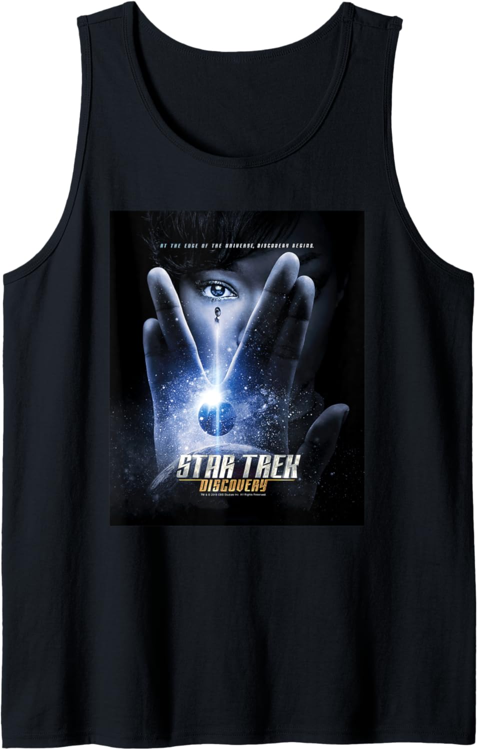 Star Trek Discovery Michael Salute Poster Tank Top Tank Top | Everyday Casual Wear