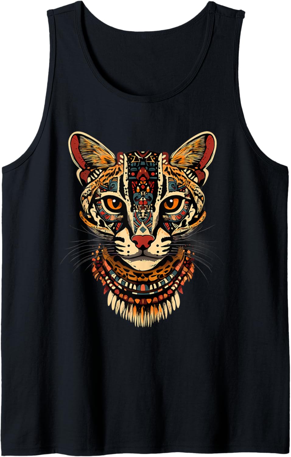 Aztec Cheetah Mayan Mexican Mythology Native Mexican Pride Tank Top Tank Top Viral TikTok Find Best Seller Look