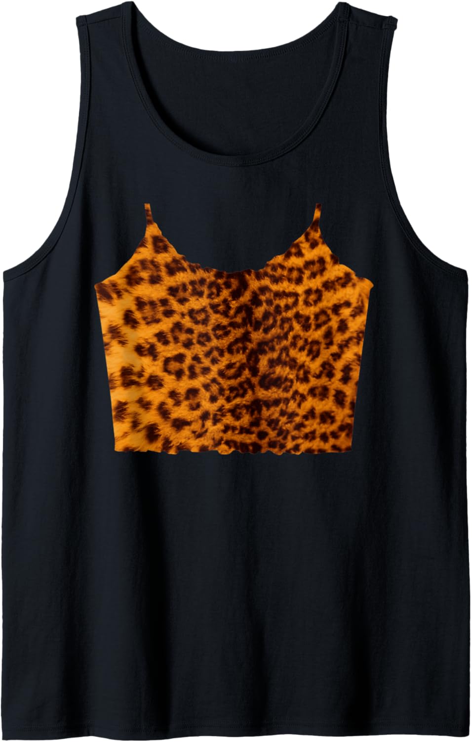 Leopard Cheetah Camisole Spaghetti Top Body Shape Printed On Tank Top Tank Top Viral TikTok Find Fan Favorite