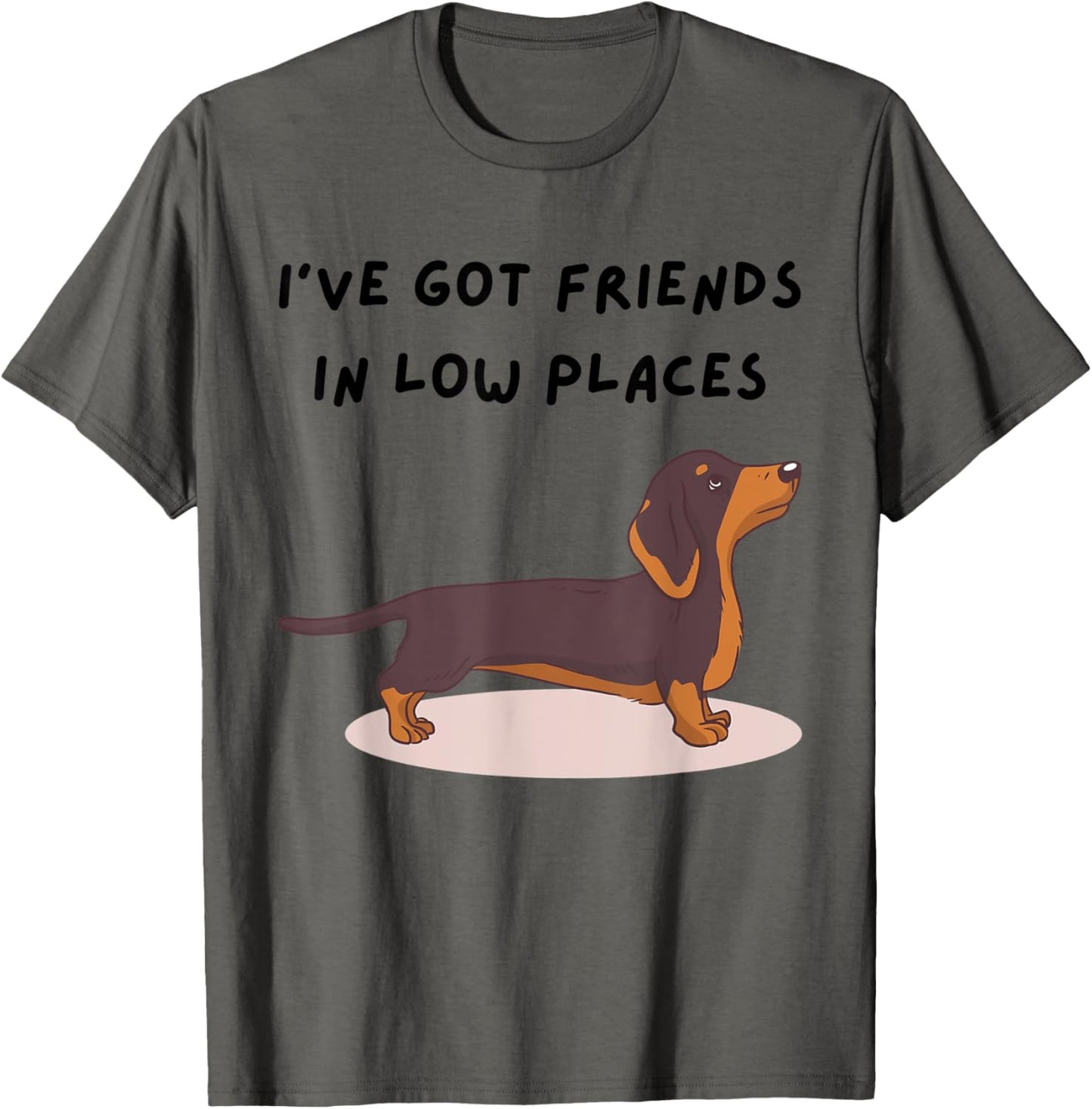 Wiener Dog Dachshund Friends In Low Places Funny Dog Lovers Apparel | Premium Quality | High CTR Boost