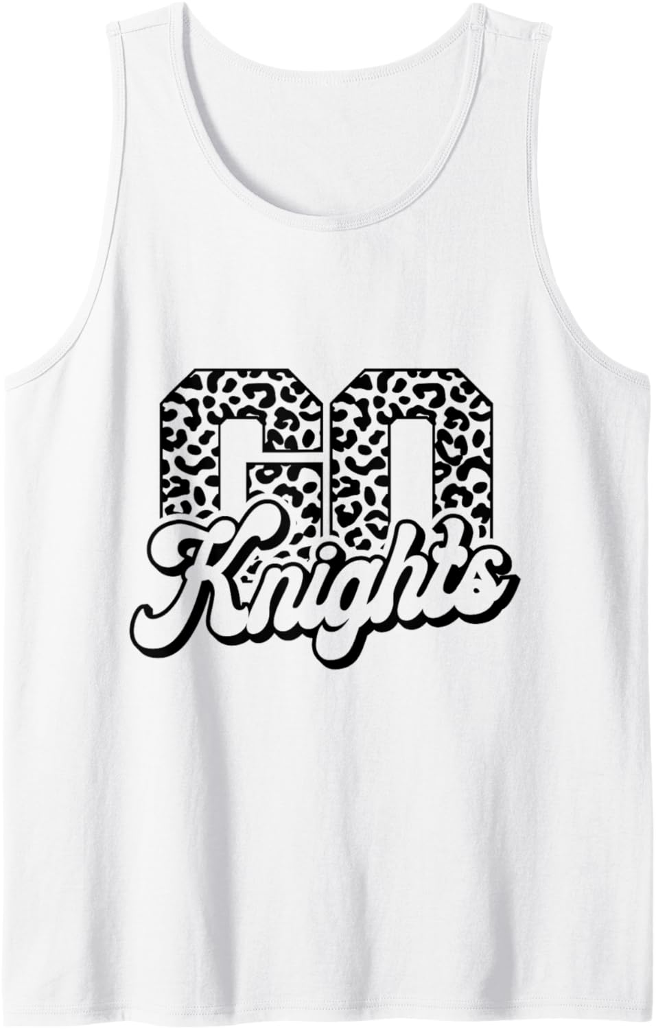 Go Knights Leopard Cheetah Go Must Have Game Day Spirit Tank Top Tank Top Premium Print Fan Favorite