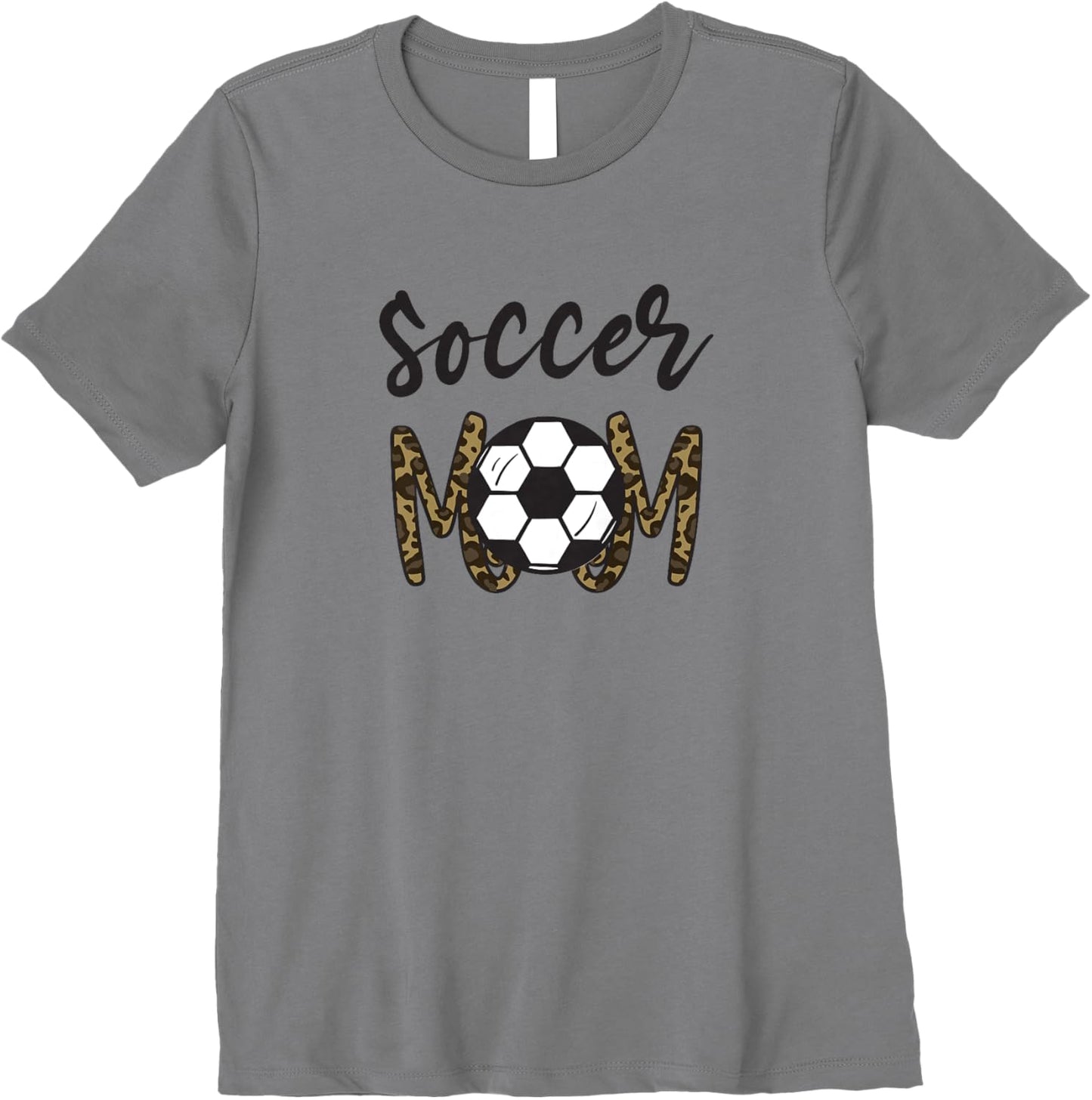 Womens Soccer Mom Costume for Girls Leopard Cheetah Mama Player Premium Apparel Trending US Gift Ready