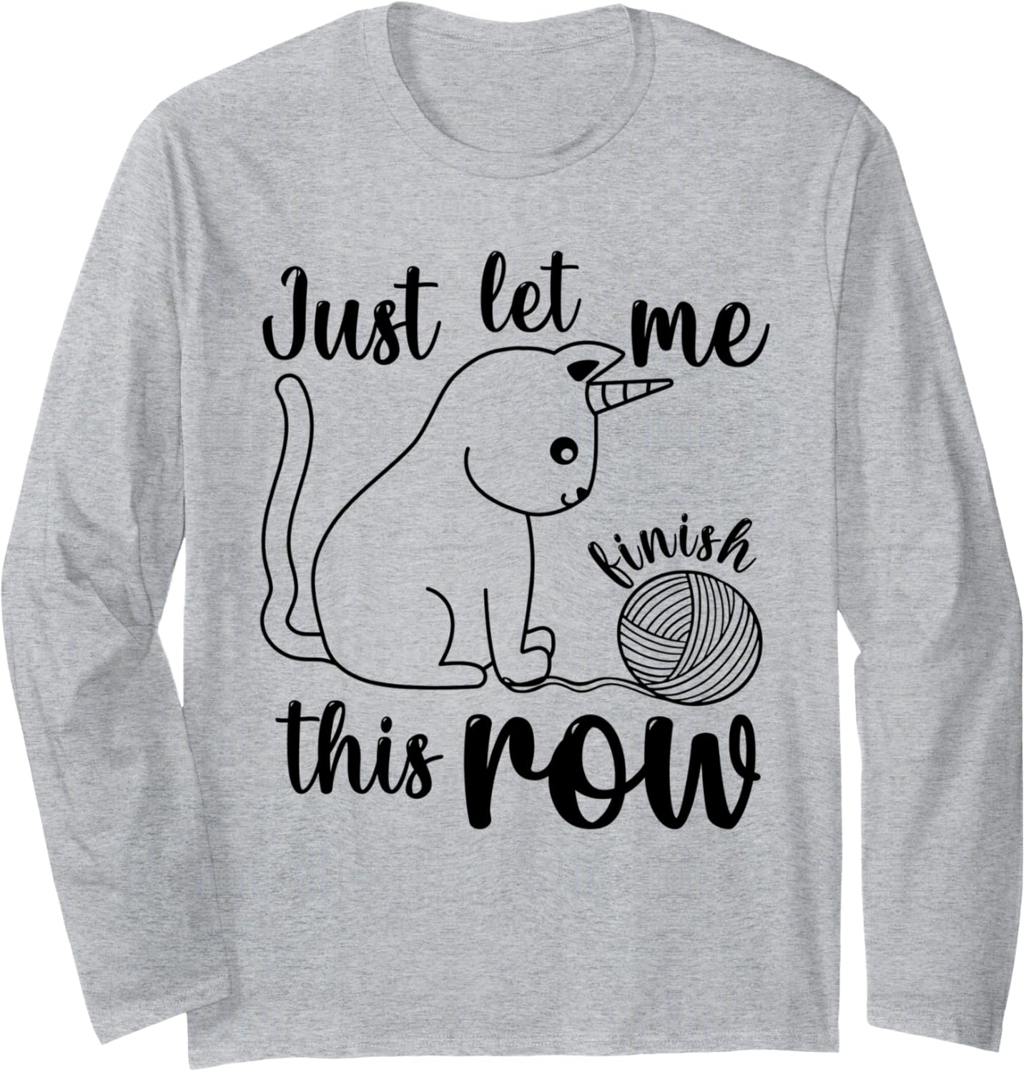 Knitting Crochet Crocheting Cute Unicorn Yarn Mom Women Girl Long Sleeve Yarn Supply | High Search Volume | Perfect f...