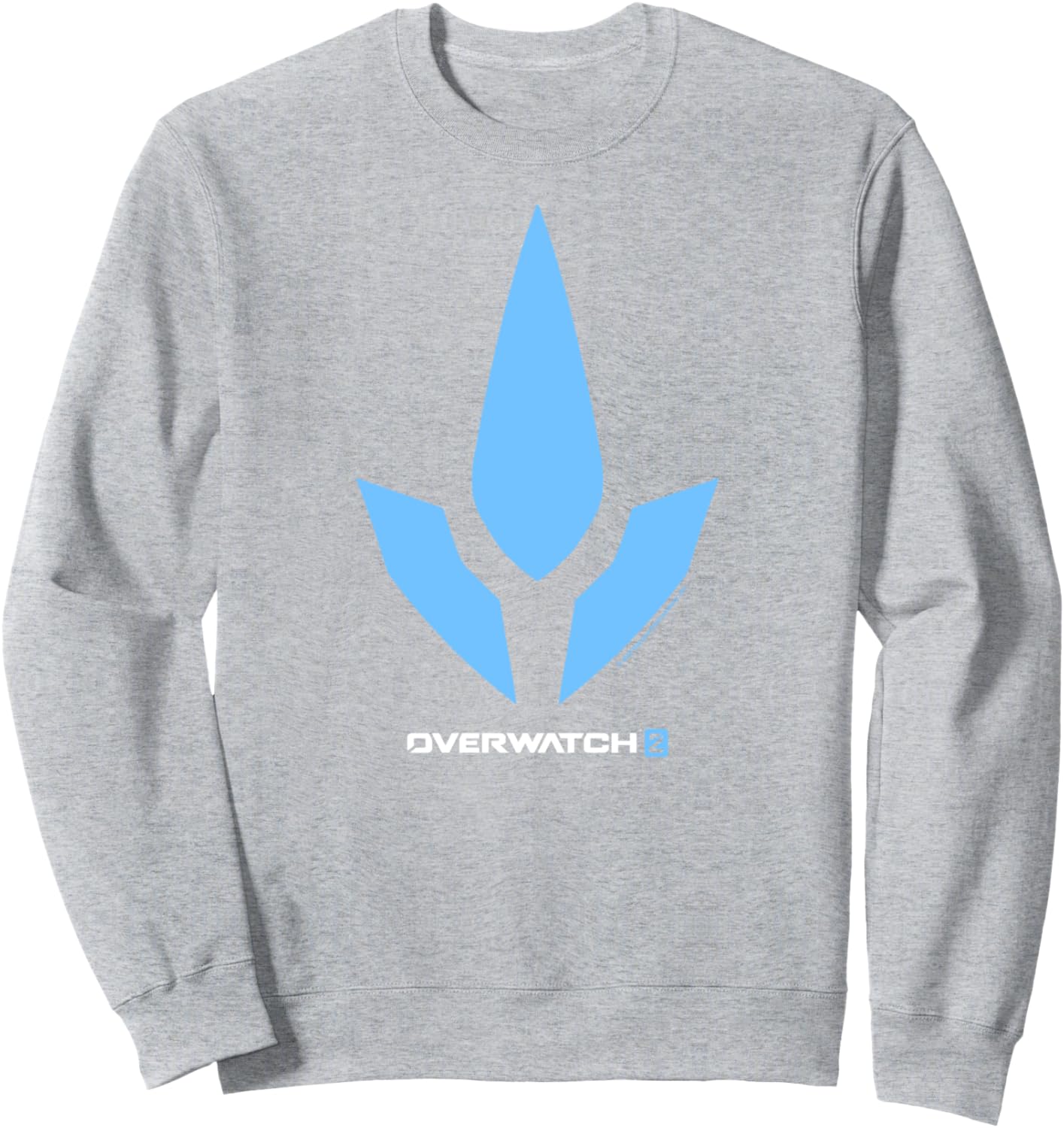 Overwatch 2 Echo Center Blue Icon Sweatshirt T-Shirt | US Viral Style | Must-Have Style