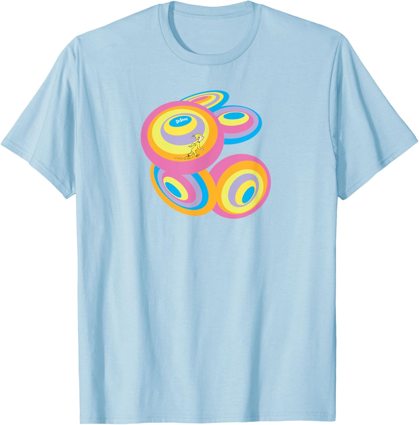 Dr. Seuss Oh the Places You'll Go - Circles T-shirt T-Shirt | Top Conversion Title | Top Rated Comfort