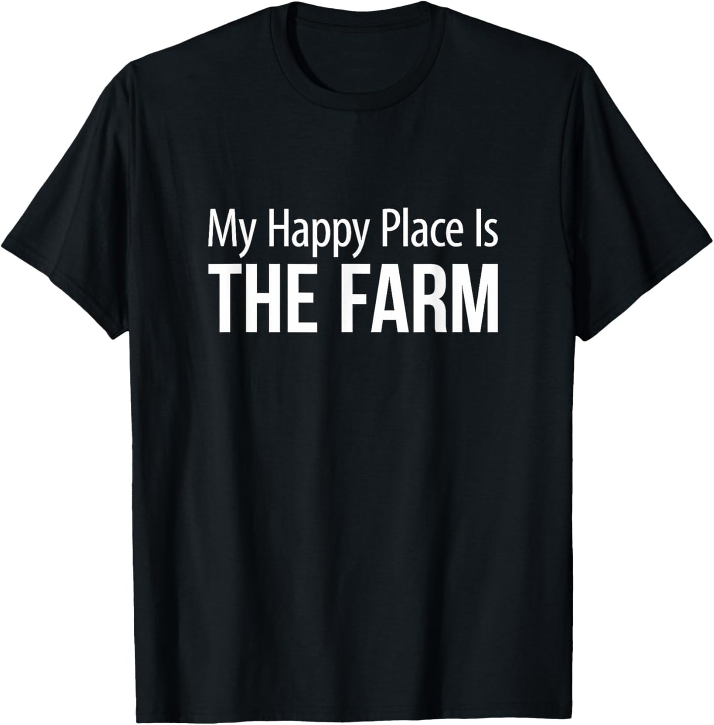 My Happy Place Is The Farm - Apparel | Google Shopping Optimized | Top Rated Comfort