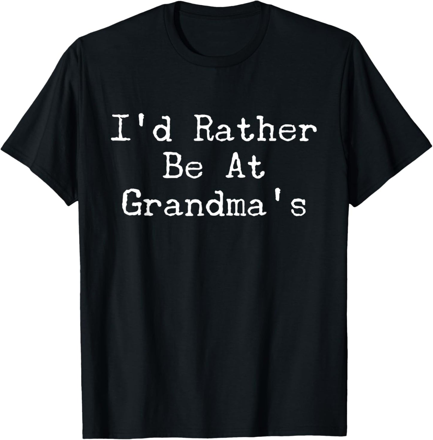 Funny Kid Mom Mother Grandmother I'd Rather Be At Grandma's Apparel | US Viral Pick | Aesthetic Casual Look